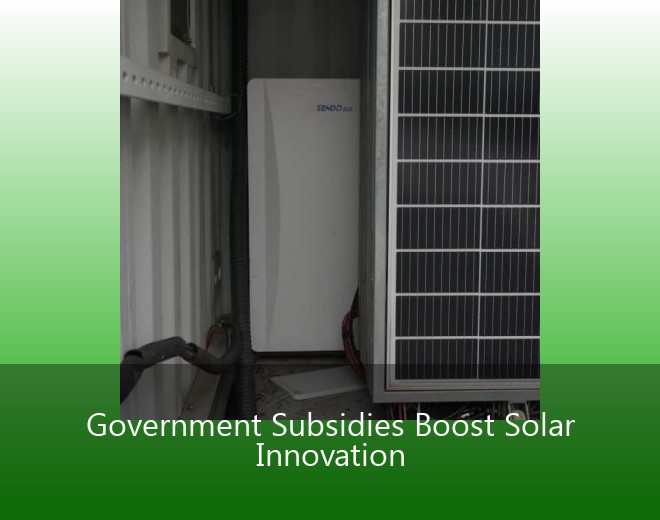 Government Subsidies Boost Solar Innovation
